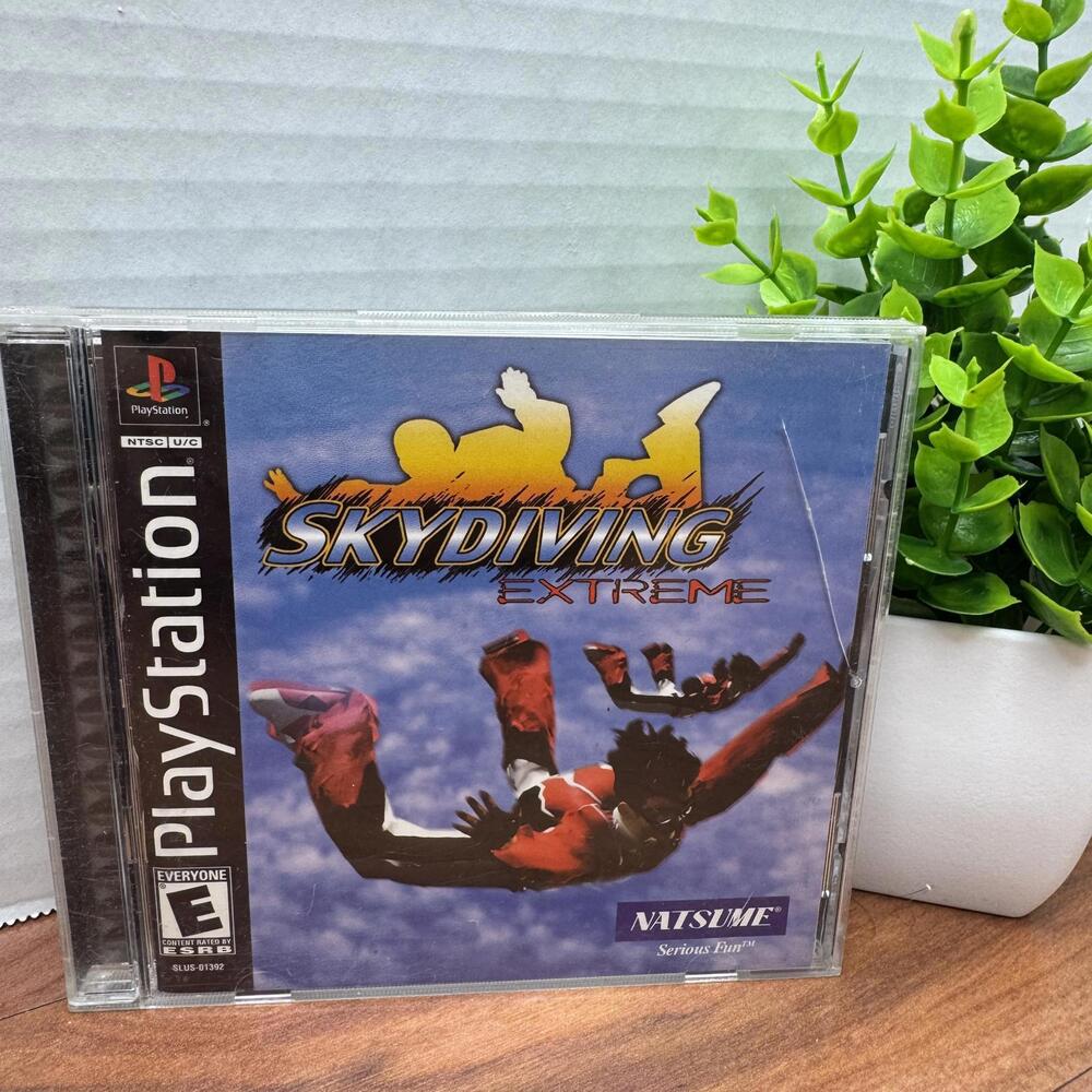 PlayStation Sports Video Games Bundle - Skydiving Extreme, NHL FaceOff 2001, NBA